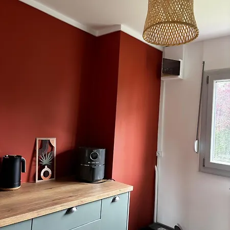 Dijon-gare & Parking Prive - L'escale Boheme- 41m2 * ديجون